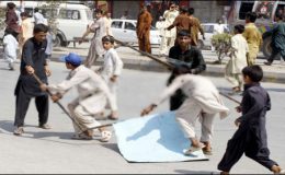 پشاور : مشتاق آباد اور مسکین آباد کے مکین لوڈ شیڈنگ پر سراپا احتجاج