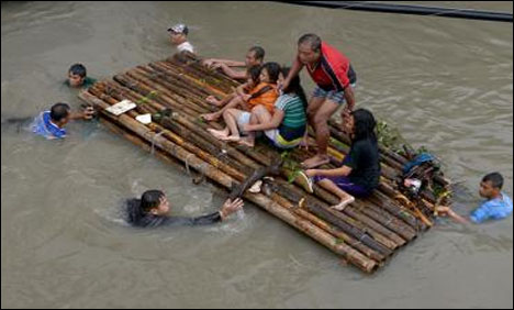 فلپائن میں شدید بارشوں اور سیلاب کے باعث 7 افراد ہلاک
