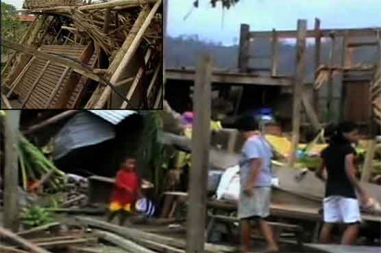 فلپائن: سمندری طوفان سے ایک شخص ہلاک اور 13 لاپتہ ہو گئے