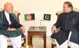 مری میں وزیر اعظم سے افغان صدر حامد کرزئی کی ملاقات