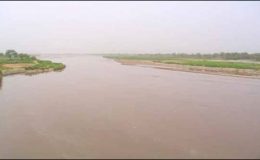 دریا ئے سندھ میں پنجکوڑہ اور خیالی کے مقامات پر نچلے درجے کا سیلاب