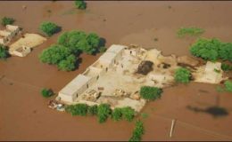سندھ اور پنجاب میں سیلاب سے تباہی و بربادی کے نشانات