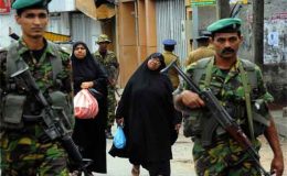 سری لنکا میں مساجد پر حملے، 12 زخمی کرفیو نافذ