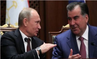 Tajik President, Russian President Putin