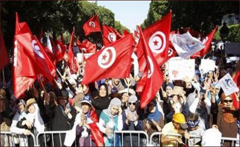 تیونس : اپوزیشن کا حکومت سے مستعفی ہونے کا مطالبہ