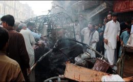 پشاور کار بم دھماکے میں جاں بحق افراد کی تعداد 42 ہو گئی