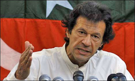 ملک میں امن کیلئے مذاکرات کا عمل جار ی رہنا چاہیے، عمران خان