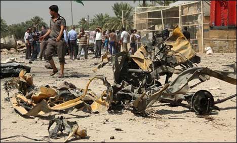 عراق : بغداد کے قریب پولیس اسٹیشن پر خود کش حملے، 6 افراد ہلاک
