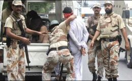 کراچی : رینجرز کی مختلف علاقوں میں کارروائی ، 12 افراد زیر حراست