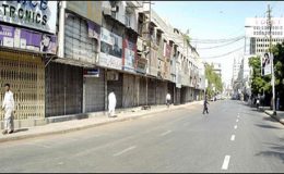 کراچی میں کشیدگی، کاروبار بند، یومیہ ڈھائی ارب روپے کا نقصان
