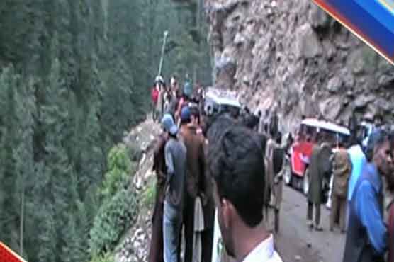 مظفر آباد: جیپ دریائے نیلم میں جاگری، 6 افراد جاں بحق