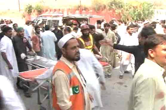 پشاور : چرچ کے قریب دھماکے سے 28 افراد ہلاک 45 زخمی ہو گئے