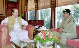 وزیر اعظم سے آرمی چیف کی ملاقات، سیکورٹی صورتحال پر تبادلہ خیال