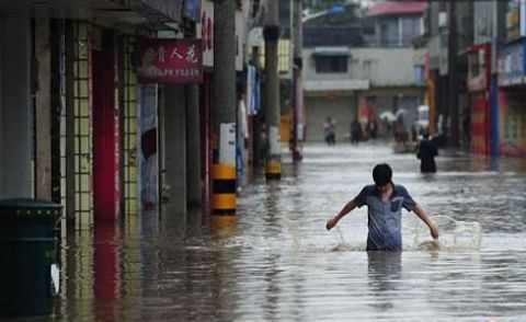 تائیوان : بارشوں میں 3 افراد ہلاک،ریلوے اور ہوائی نظام معطل
