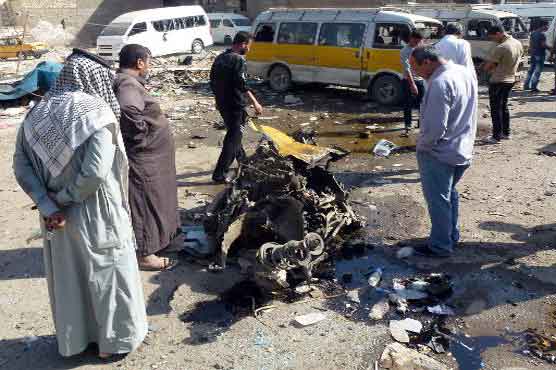 عراق میں ہونے والے بم دھماکوں میں ہلاکتوں کی تعداد 54 تک پہنچ گئی