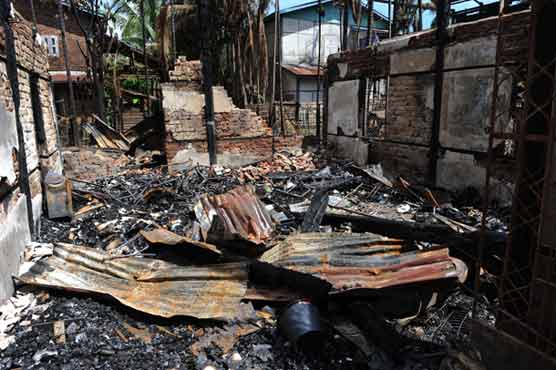 میانمر: مسلم کش فسادات پھر پھوٹ پڑے، 5 افراد جاں بحق