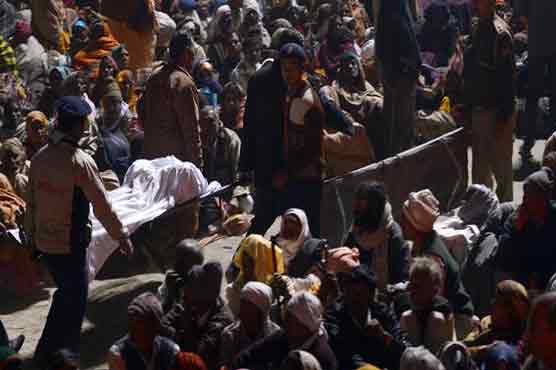 بھارت: مندر کے قریب بھگدڑ، 91 یاتری ہلاک