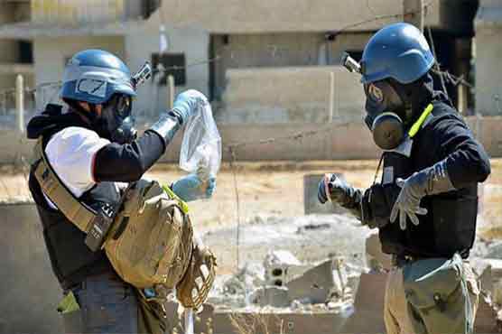شامی کیمیائی ہتھیاروں کی تلفی شروع