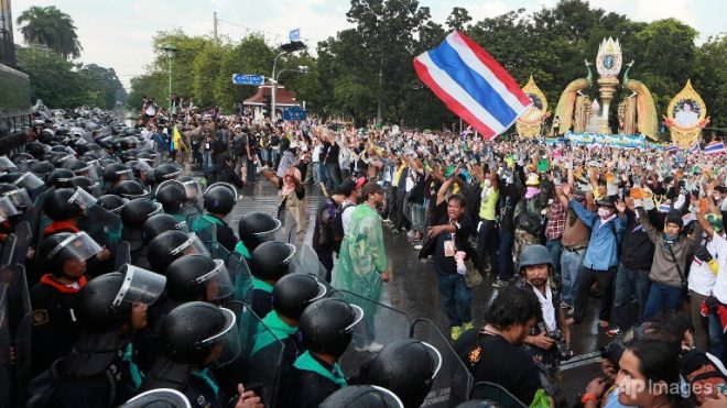 تھائی لینڈ : حکومت مخالف مظاہرین کا وزیراعظم کے استعفے تک احتجاج کا اعلان