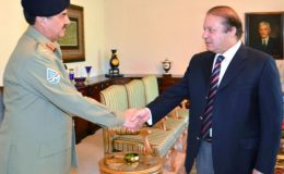 وزیر اعظم نواز شریف سے آرمی چیف جنرل راحیل کی ملاقات