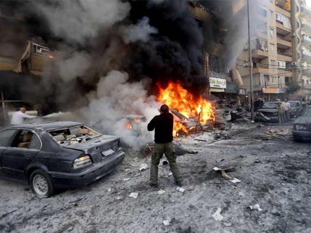 لبنان، خود کش کار بم دھماکا، 5 افراد ہلاک، متعدد زخمی