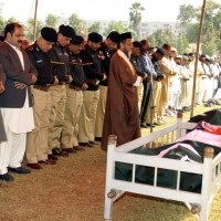 Chaudhry Aslam Funeral Prayer
