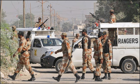 کراچی: قائد آباد میں 500 رینجرز اہلکاروں کا ٹارگٹیڈ آپریشن جاری