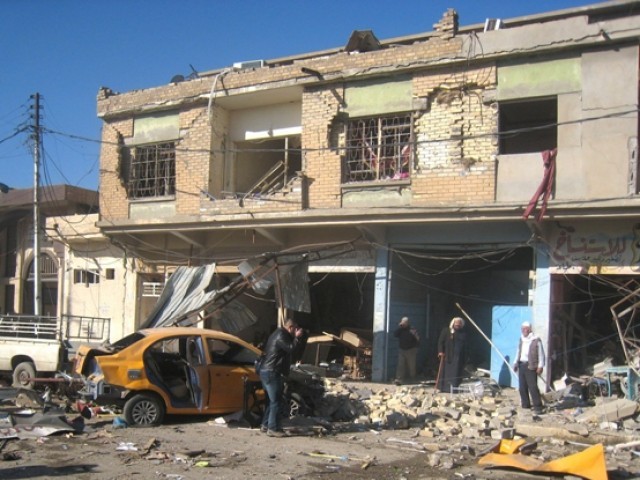 عراق، رمادی اور کرکوک میں بمباری، خودکش حملہ، 33 ہلاک، درجنوں زخمی