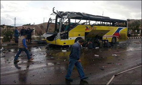 مصر میں کار بم دھماکا، 3 کوریائی سیاحوں سمیت 4 ہلاک