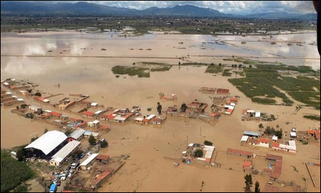 بولیویا: بدترین سیلاب نے 38 افراد کی جان لے لی