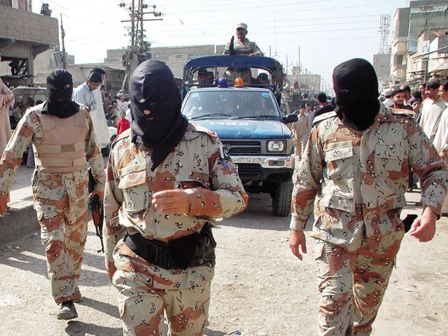کراچی: لیاری میں رینجرز کی کارروائی، 3 مبینہ دہشت گرد ہلاک
