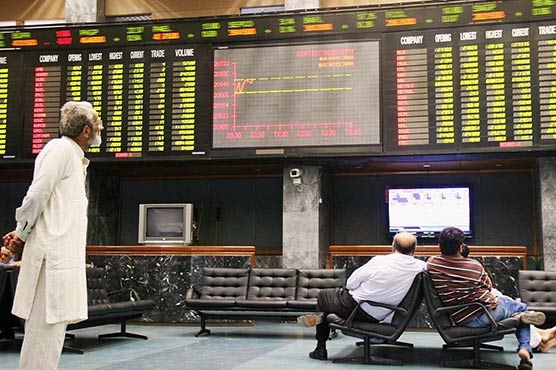 کراچی اسٹاک مارکیٹ میں تیزی، انڈیکس میں 128 پوائنٹس کا اضافہ