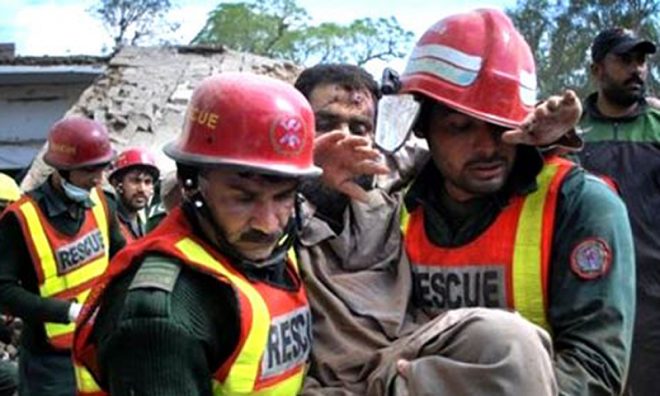 گجرانوالہ: فیکٹری کی چھت گرنے سے متعدد افراد زخمی