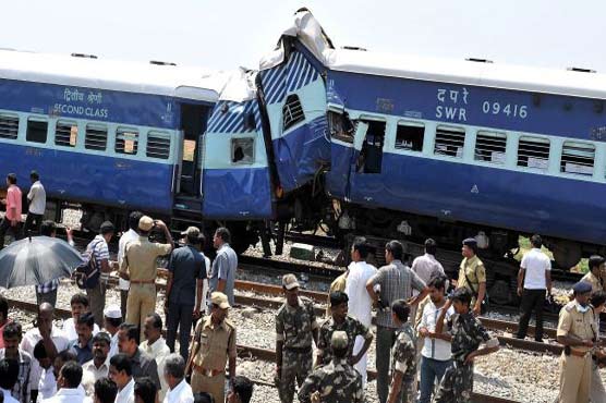 بھارت میں ٹرین حادثہ، 13 افراد ہلاک ہو گئے