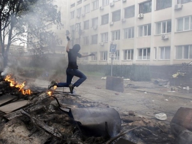 یوکرین میں سیکیورٹی فورسز کی کارروائی میں 20 روس نواز علیحدگی پسند ہلاک
