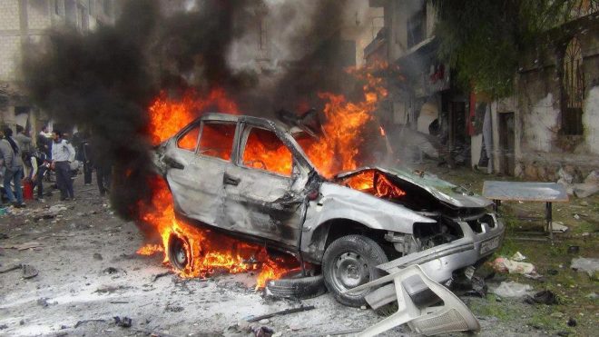 لبنان میں کار بم دھماکا، متعدد افراد زخمی