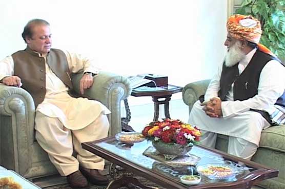 فضل الرحمن ، محمود خان اچکزئی کی وزیر اعظم سے ملاقات ، وزیرستان آپریشن پر تبادلہ خیال