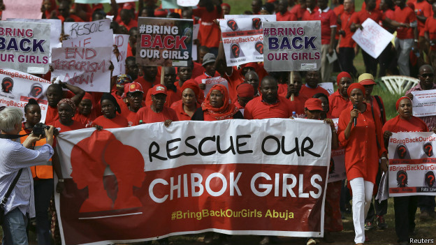 نائجیریا میں مغوی لڑکیاں ملک سے باہر منتقل