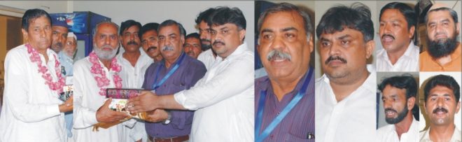 فیصل آباد: فیڈرل ریونیو الائنس ایمپلائمنٹ یونین کے زیر اہتمام ریٹائرمنٹ کی الوداعی تقریب