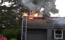 مکڑی مارنے کی کوشش میں امریکی اپنا گھر جلا بیٹھا