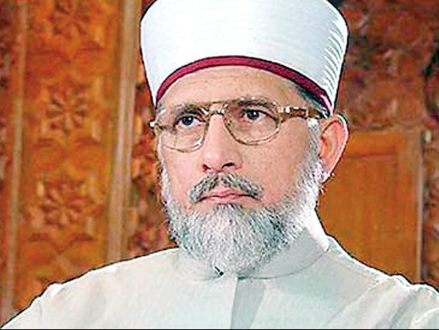 مسلم لیگ ن کی حکومت کو ایک ماہ کے اندر ختم کر دیا جائے گا: طاہر القادری