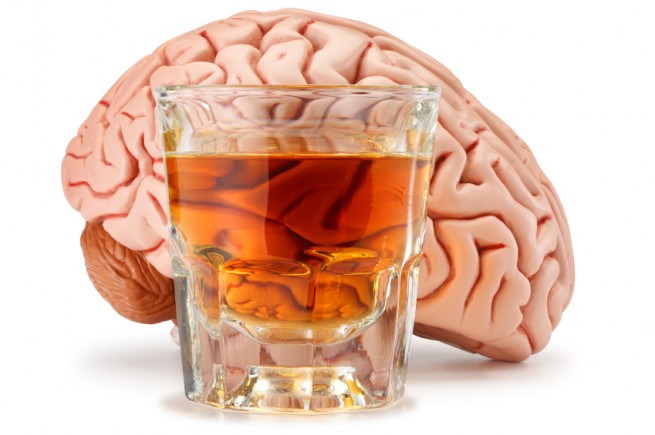alcohol affects mind