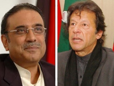 Asif Ali Zardari, Imran Khan