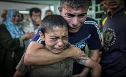 غزہ میں اقوام متحدہ کے اسکول پر بمباری، تازہ حملوں میں 40 فلسطینی جاں بحق