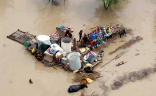 سیلاب متاثرین قوم کی مدد کے منتظر