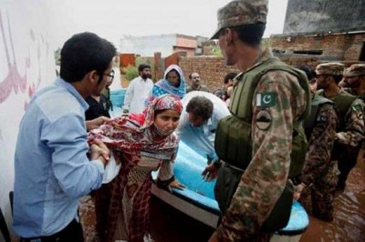 Flood Victims Rescue
