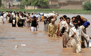 سیلاب متاثرین کی امداد کے لئے فلاح انسانیت کا کردار