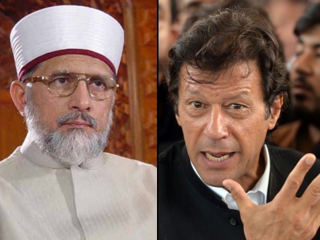 عمران خان اور طاہر القادری کے خلاف بغاوت کا مقدمہ درج