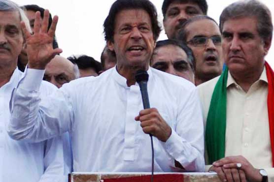 عمران خان کا جمعے کو ”گو نواز گو” ڈے منانے کا اعلان