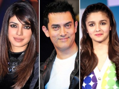Alia Bhatt, Aamir Khan, Priyanka Chopra